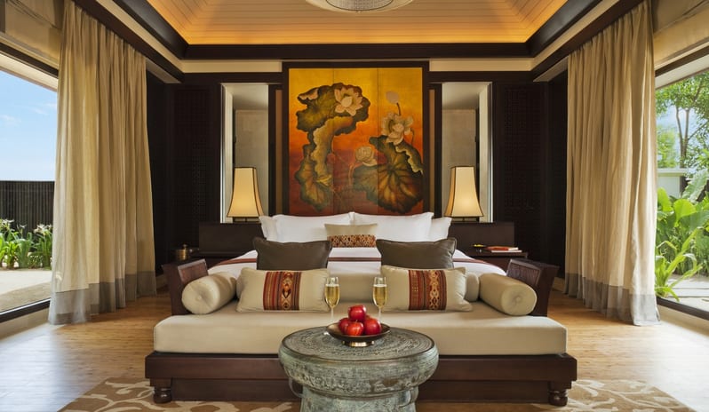 Banyan Tree Lang Co - Wellbeing Pool Villa Bedroom